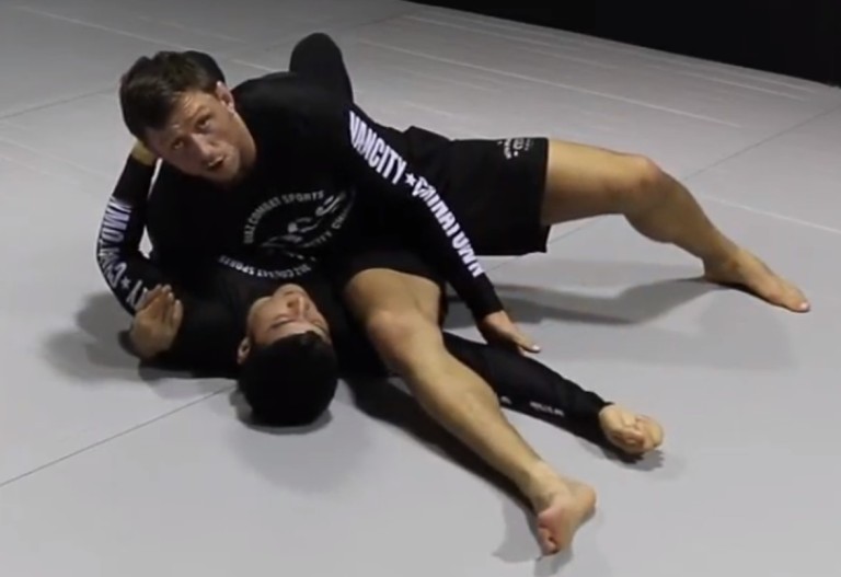 Techniques: BJJ No Gi Side Control to Triangle and Arm Bar Submission